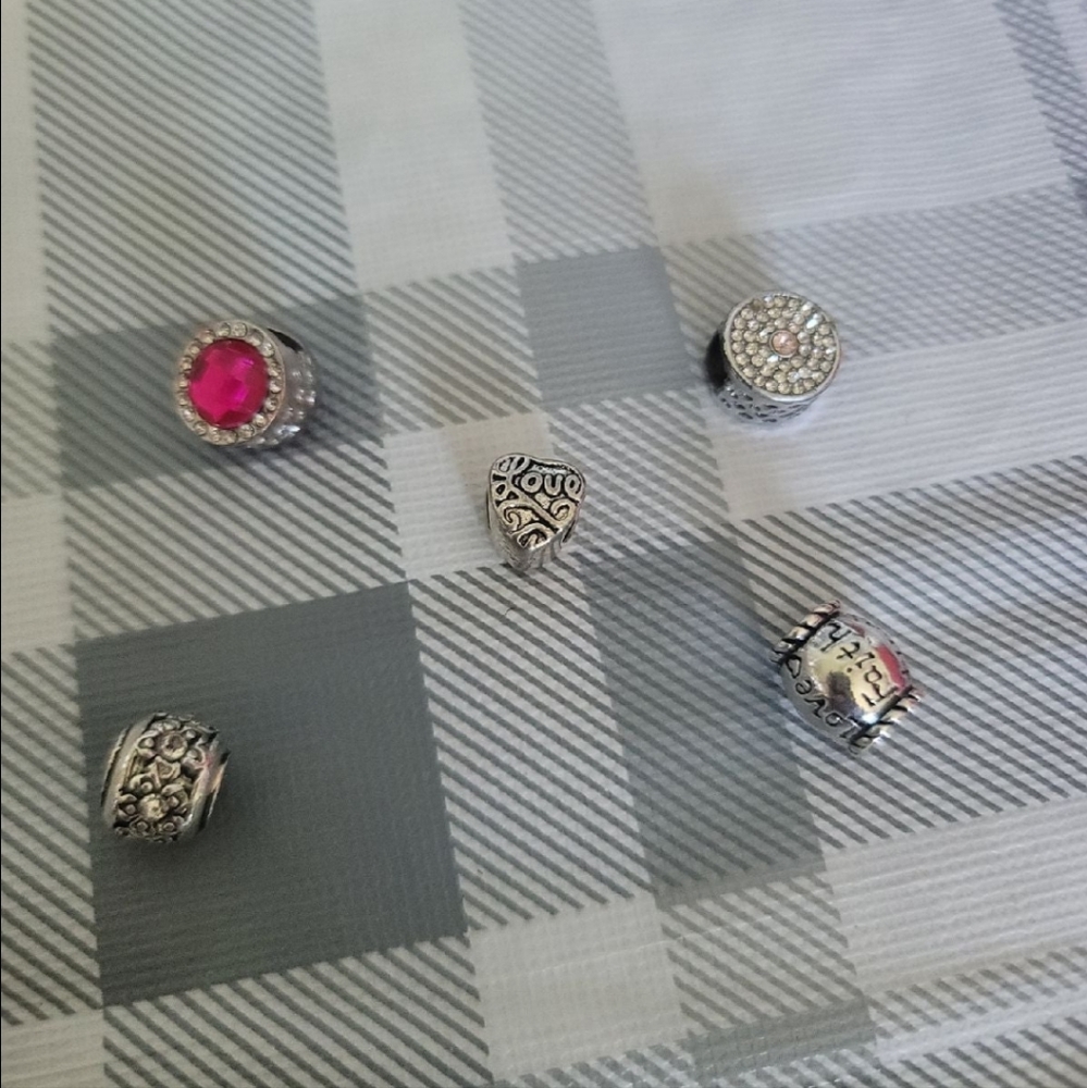 5 Bracelet Charms